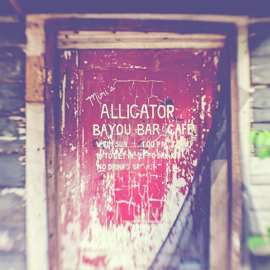 Beer Photograph - Alligator Bayou Bar #3 by Scott Pellegrin