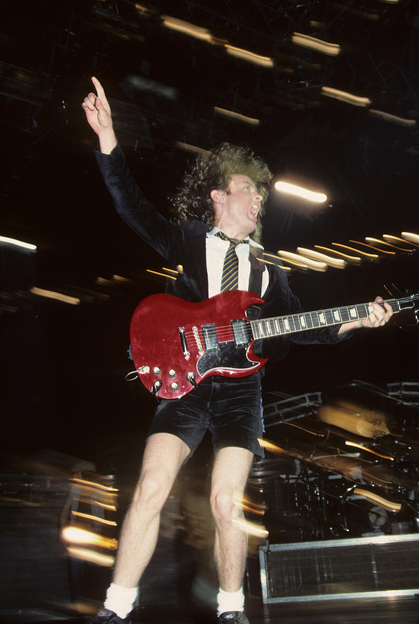 Angus Young Photograph - Angus Young #5 by Rich Fuscia