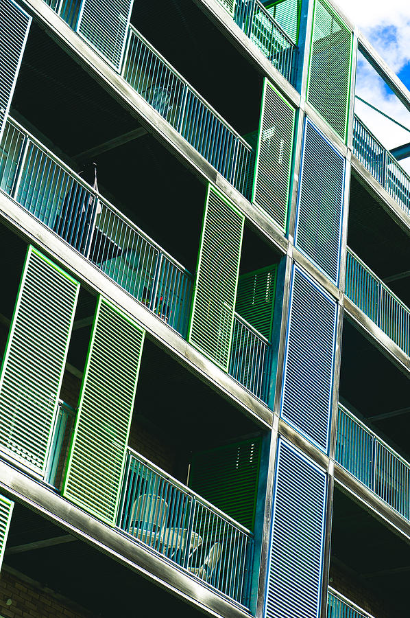 Architecture Photograph - Apartments #3 by Tom Gowanlock