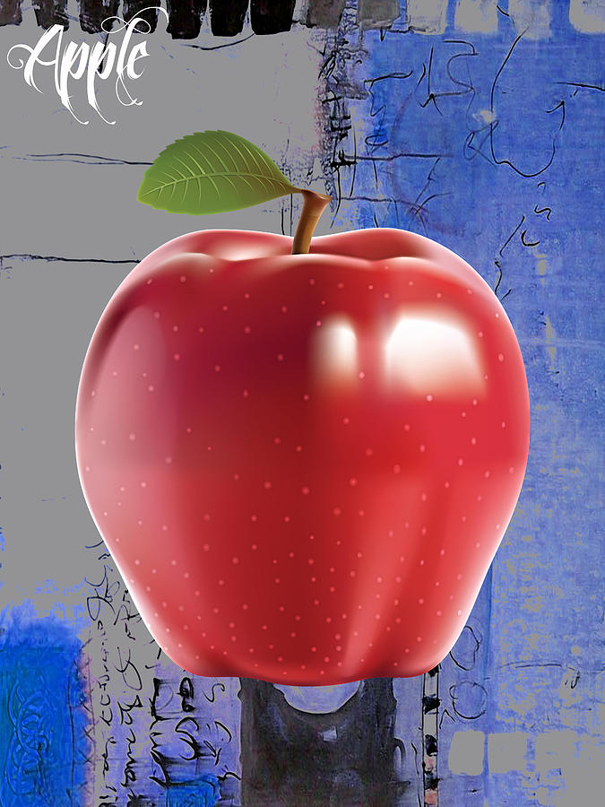 Apple Mixed Media - Apple Collection #3 by Marvin Blaine
