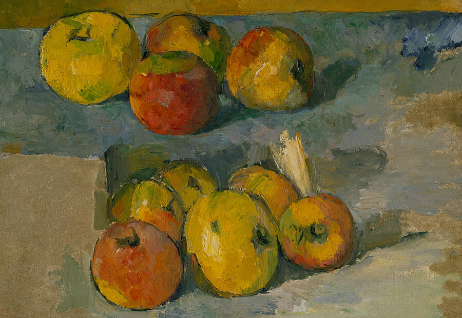 Apples, from 1878-1879 Painting by Paul Cezanne