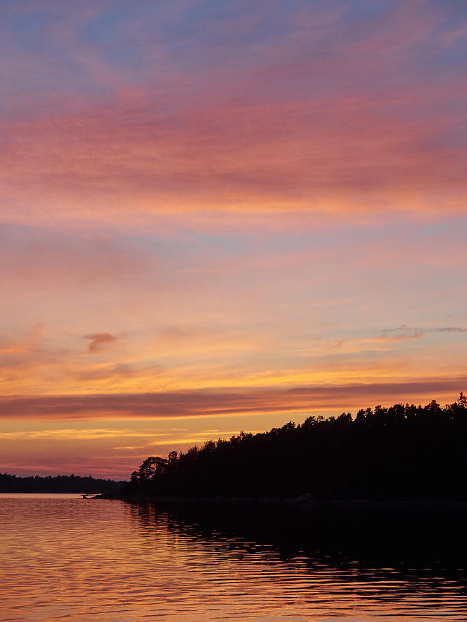 Archipelago sunset #3 Photograph by Jouko Lehto