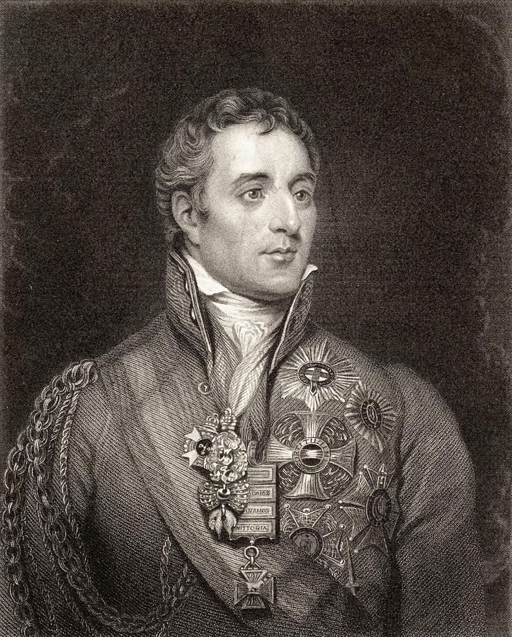 Arthur Wellesley,1st.duke Of Drawing by Vintage Design Pics