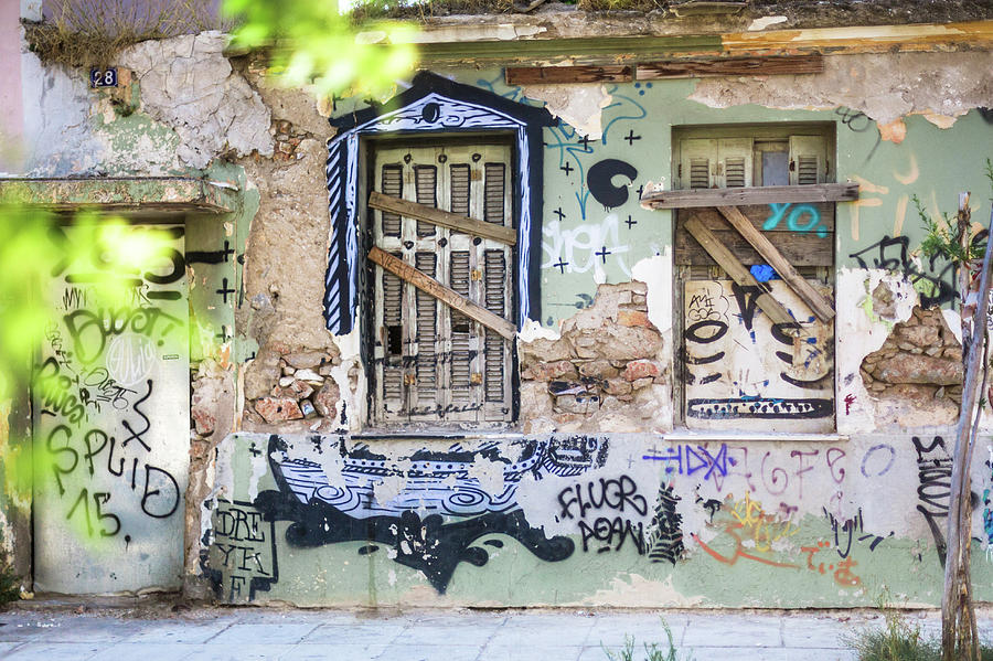 Fantasy Photograph - Athens Graffiti #3 by Chantelle Flores