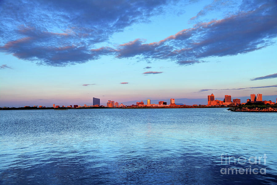 Skyline Photograph - Atlantic City  #3 by Denis Tangney Jr