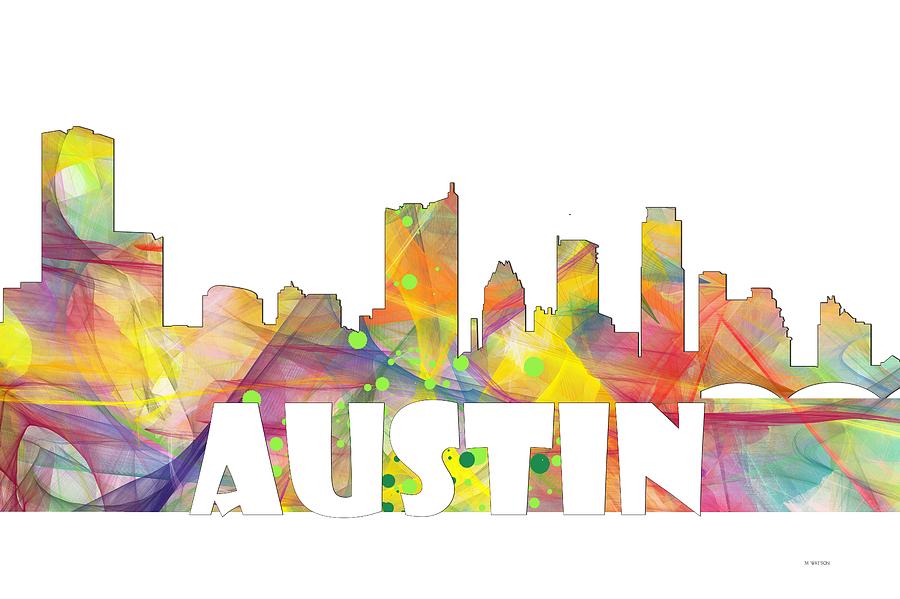 Austin Texas Skyline #3 Photograph by Marlene Watson