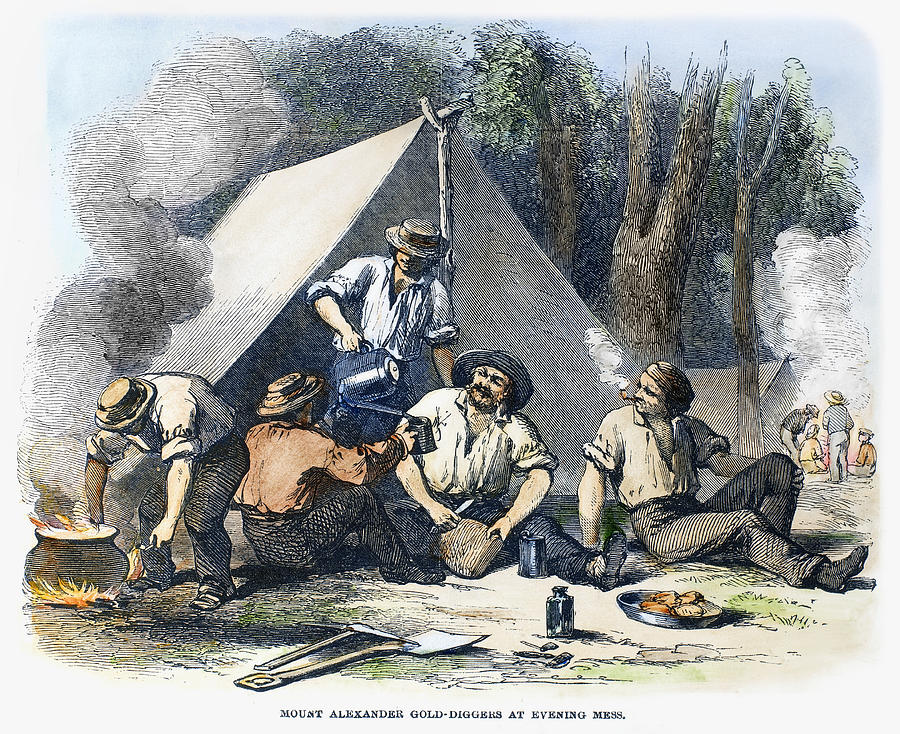 Australian Gold Rush, 1851 #3 Photograph by Granger