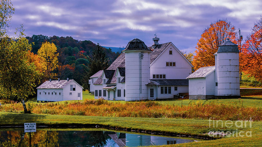 Autumn in Arlington Vermont #2 Photograph by New England Photography
