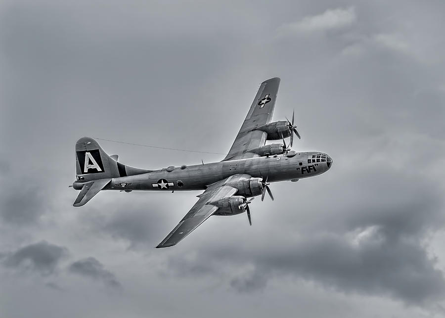 B-29 Superfortress #3 Digital Art by Douglas Pittman