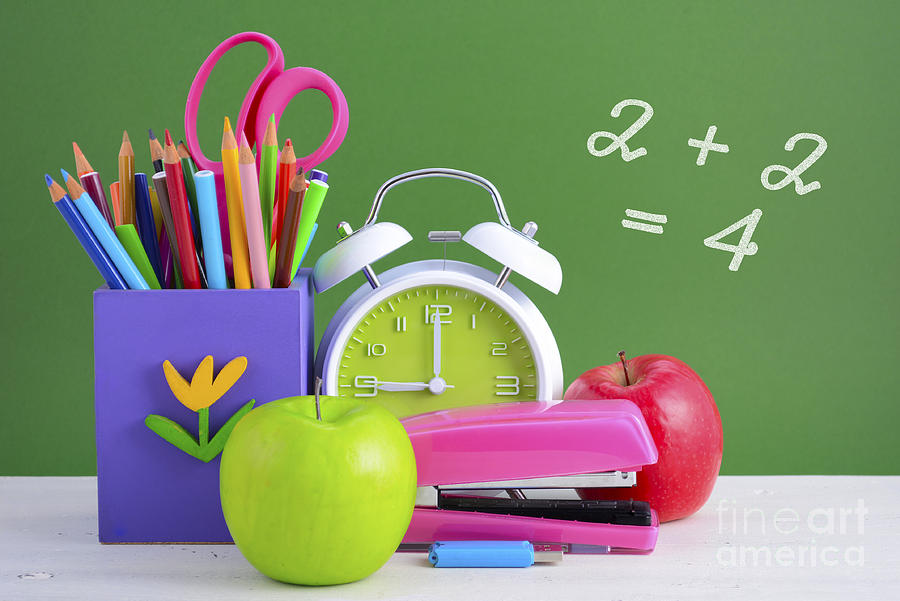 Back to School or Education Concept #3 Photograph by Milleflore Images