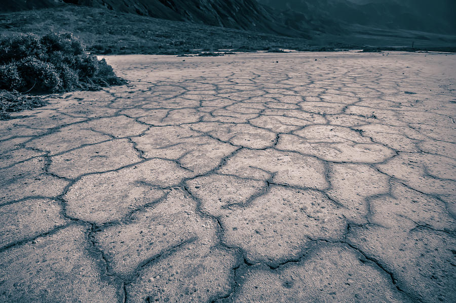 Badwater Basin Death Valley salt formations #3 Photograph by Alex Grichenko
