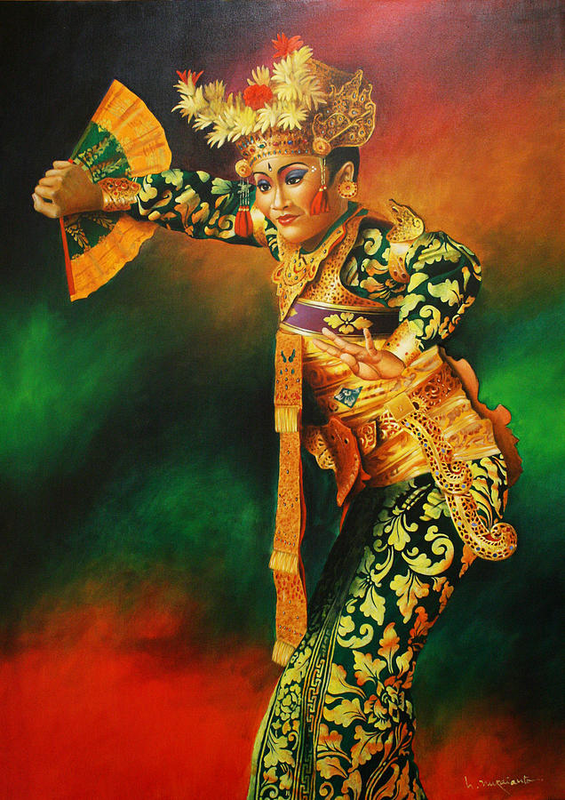  Balinese  Dance Painting by Harry Nurdianto