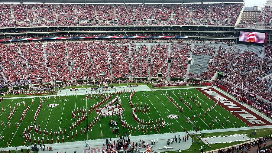 Bama Script A #3 Photograph by Kenny Glover