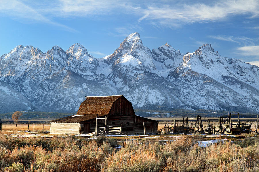 Barn in Grand Teton National Park #3 Photograph by Pierre Leclerc Photography