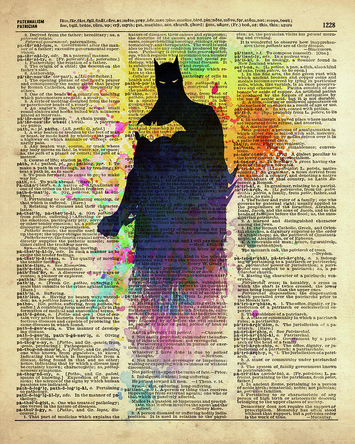 Batman #3 Painting by Art Popop
