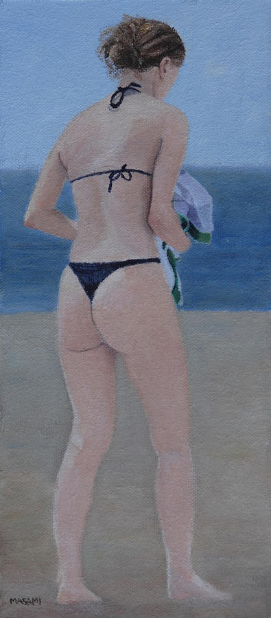 Beach Girl #3 Painting by Masami Iida