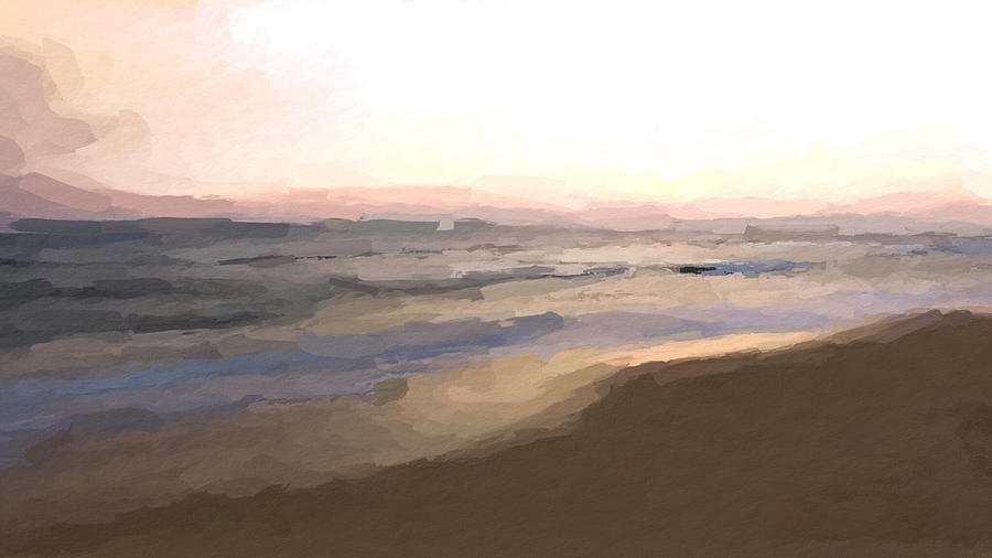 Beach sunrise #3 Mixed Media by Anthony Fishburne