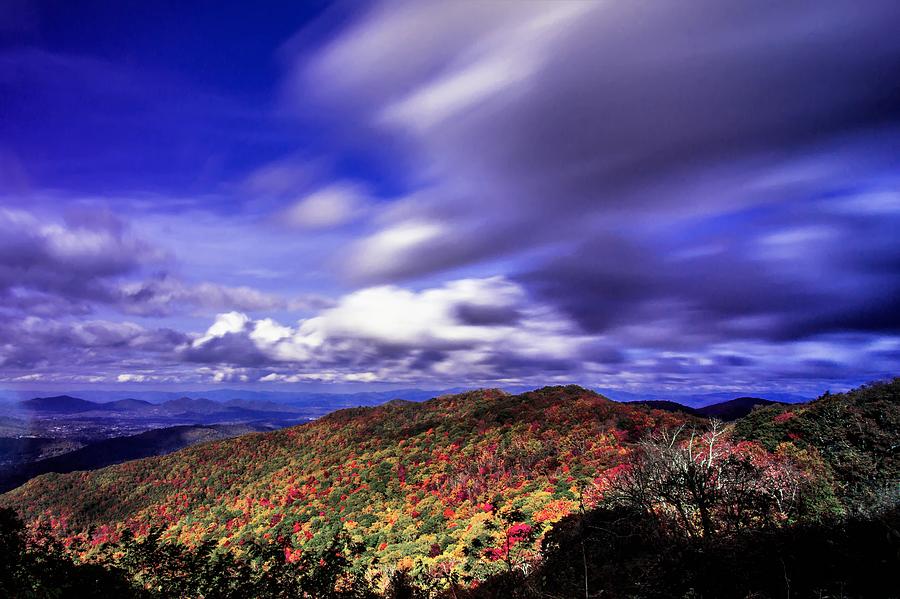 Beautiful Autumn Landscape In North Carolina Mountains #3 Photograph by Alex Grichenko