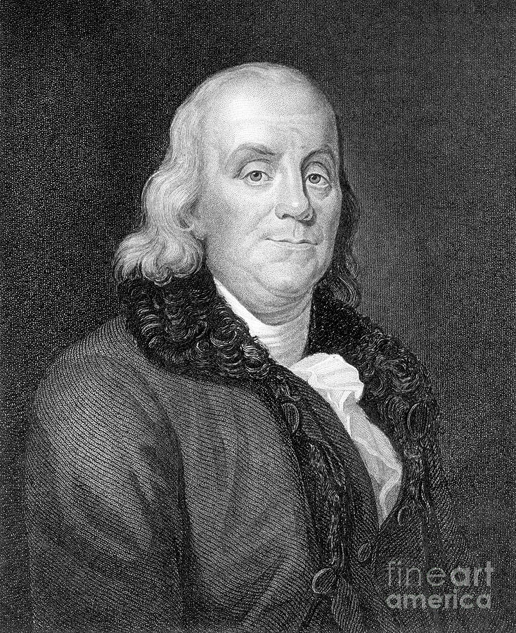 Benjamin Franklin (1706-1790) #3 Photograph by Granger