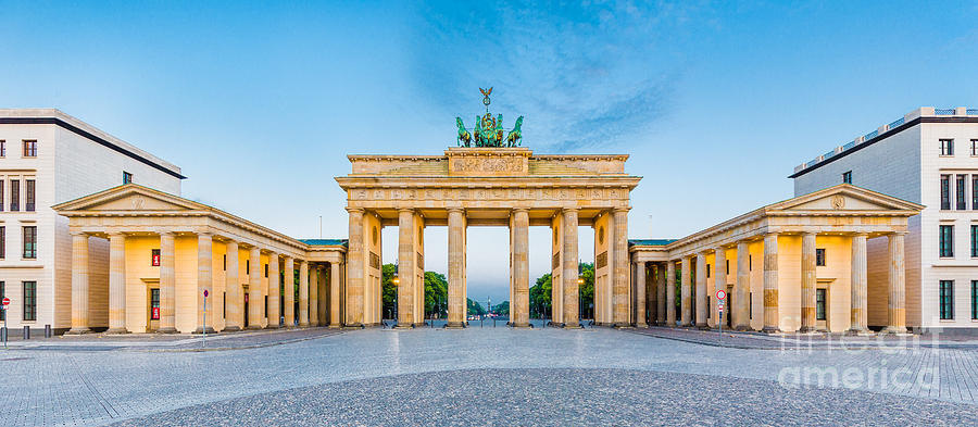 Berlin Brandenburg Gate #3 Photograph by JR Photography