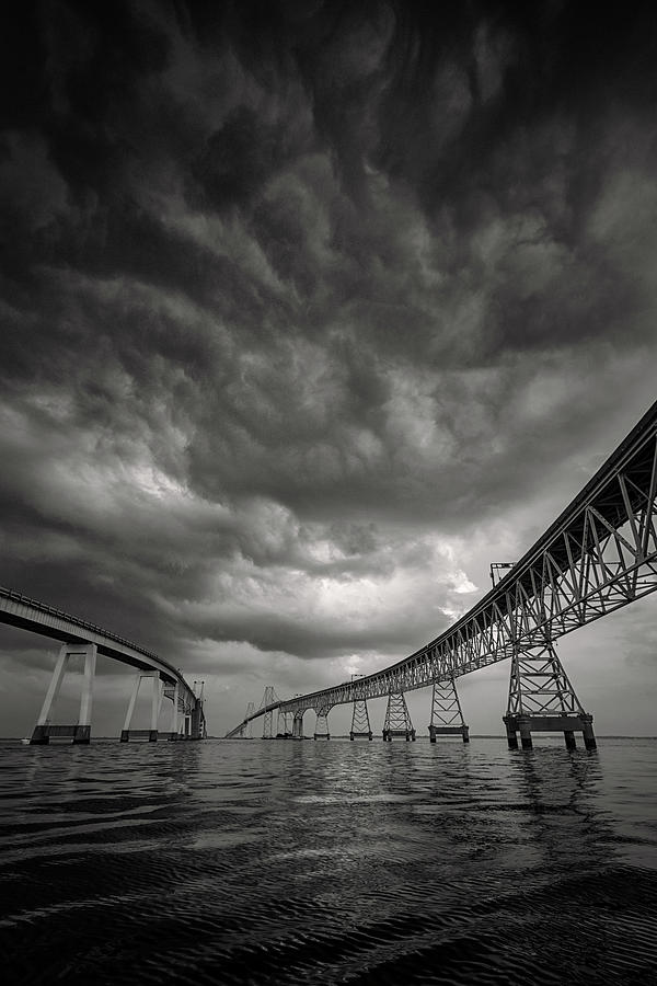 Between The Bridge  #3 Photograph by Robert Fawcett