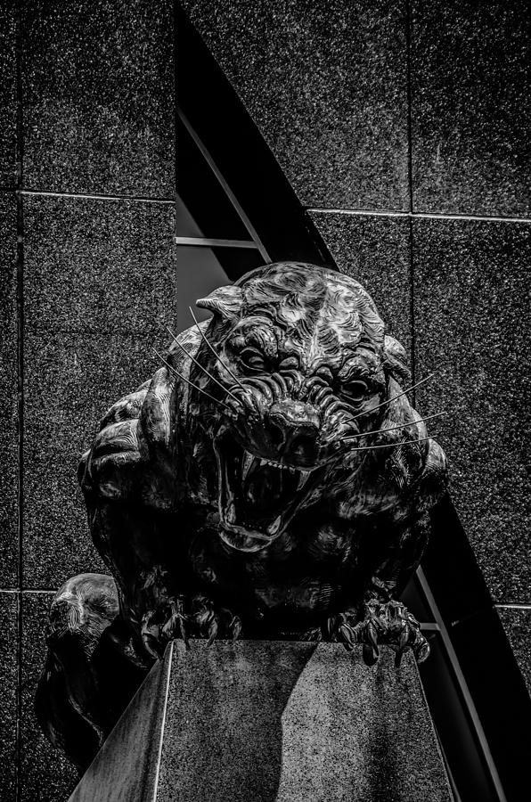 Black Panther Statue #3 Photograph by Alex Grichenko