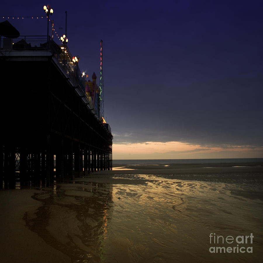 Blackpool Beach #3 Photograph by Ang El