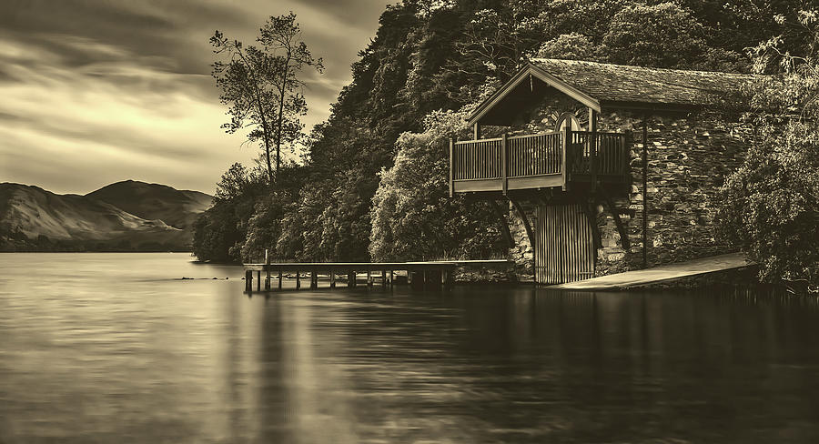 Boathouse In Scotland #3 Photograph by Mountain Dreams