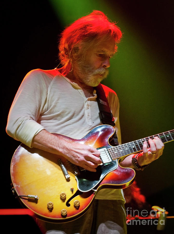 Bob Weir with Furthur at All Good Festival #4 Photograph by David Oppenheimer