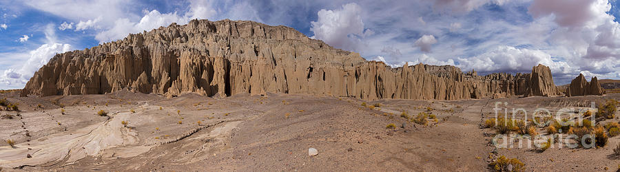 Bolivia Rock pinnacles panorama #3 Photograph by Warren Photographic
