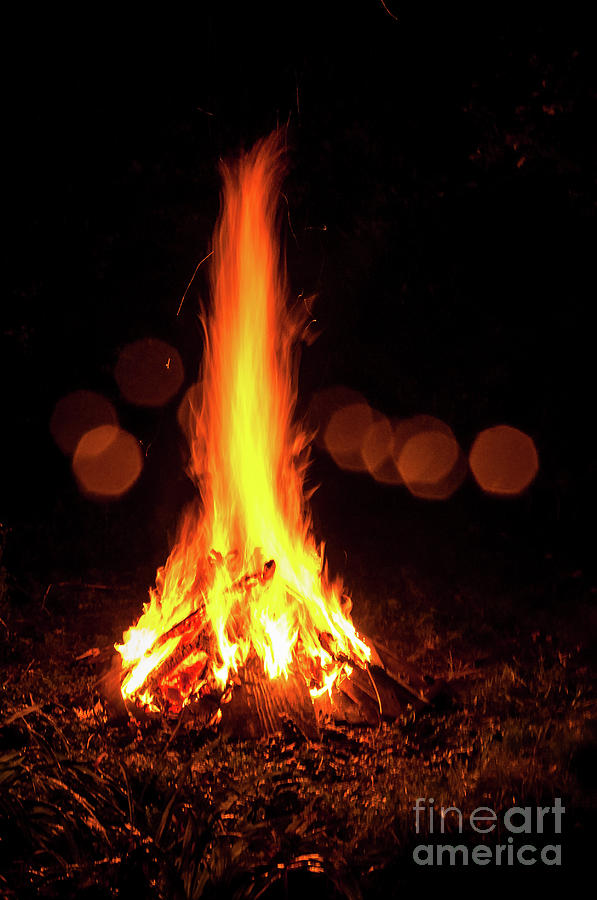 Bonfire #3 Photograph by Mariusz Talarek