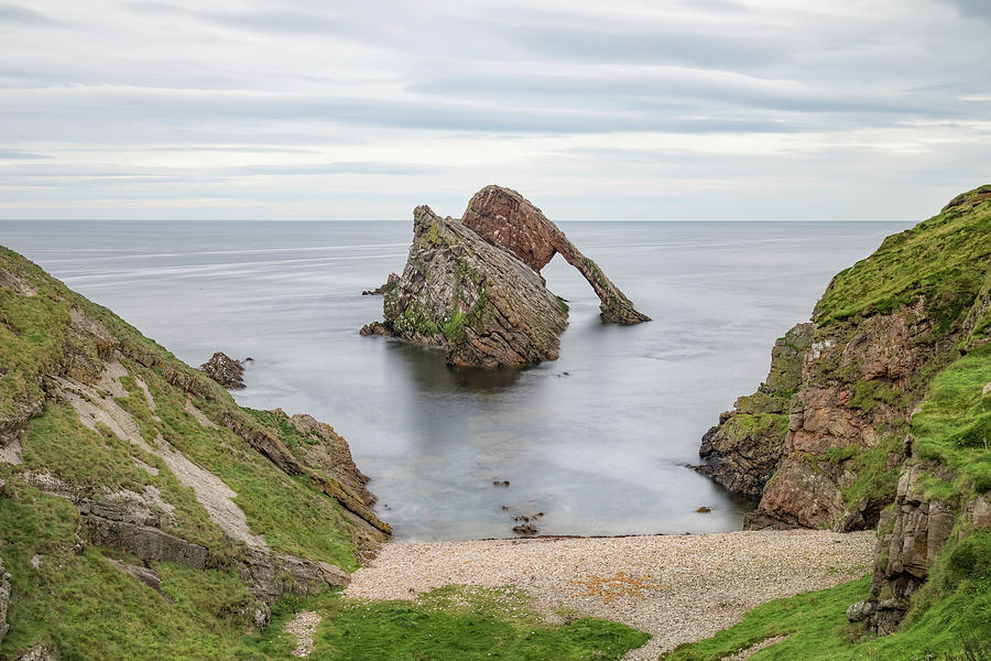 Nature Photograph - Bow Fiddle Rock - Scotland #3 by Joana Kruse