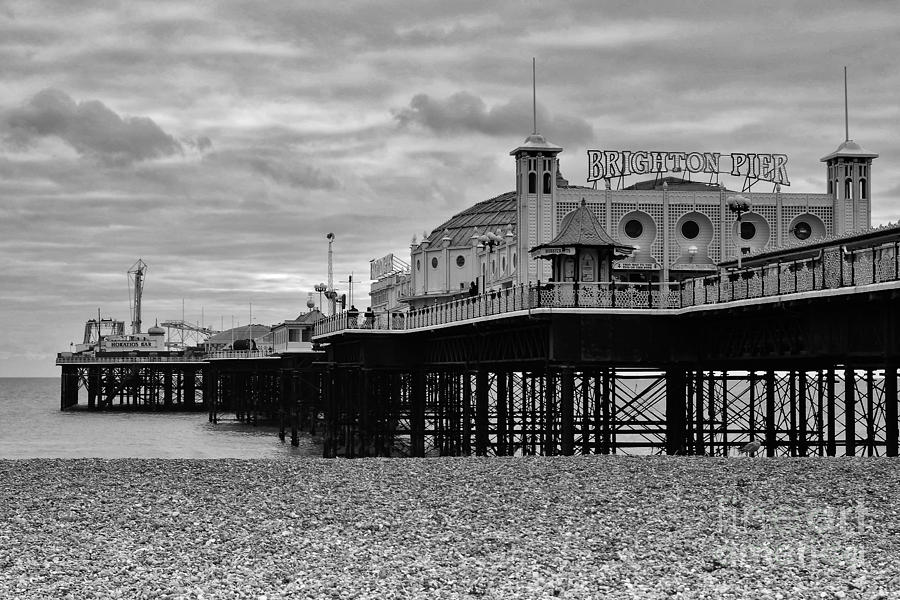 Pier Photograph - Brighton Pier #3 by Smart Aviation