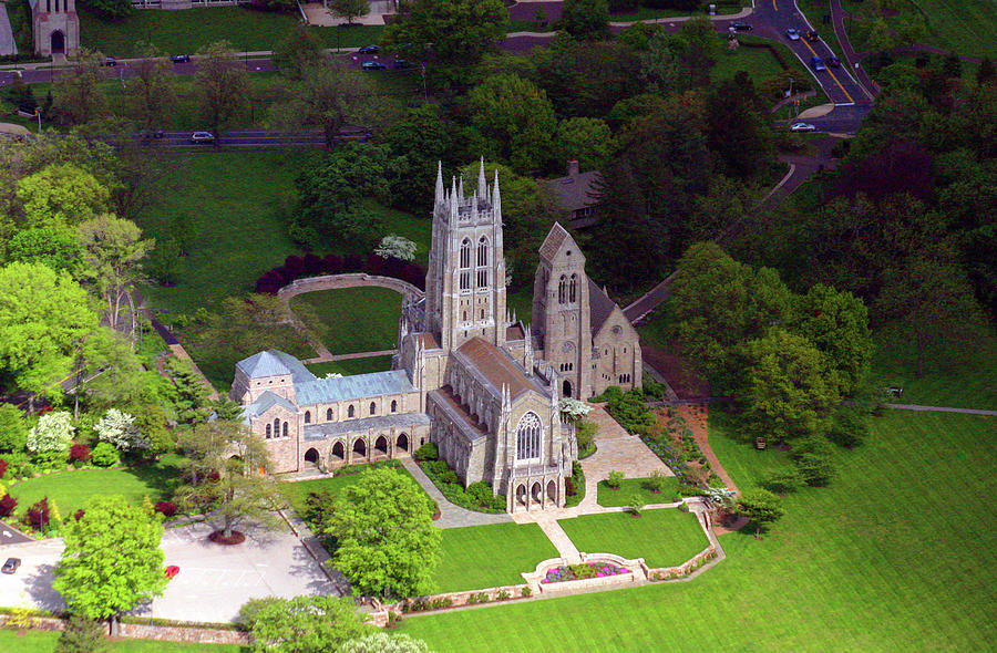 Bryn Athyn Photograph - Bryn Athyn Cathedral 900 Cathedral Road  Bryn Athyn PA 19009 #3 by Duncan Pearson