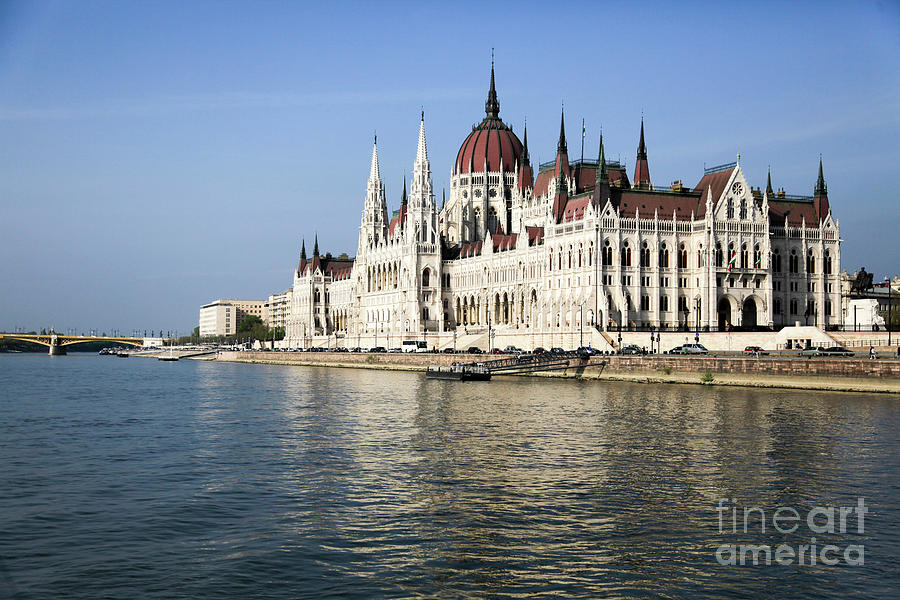 Architecture Photograph - Budapest, Parliament Building  #3 by Vladi Alon