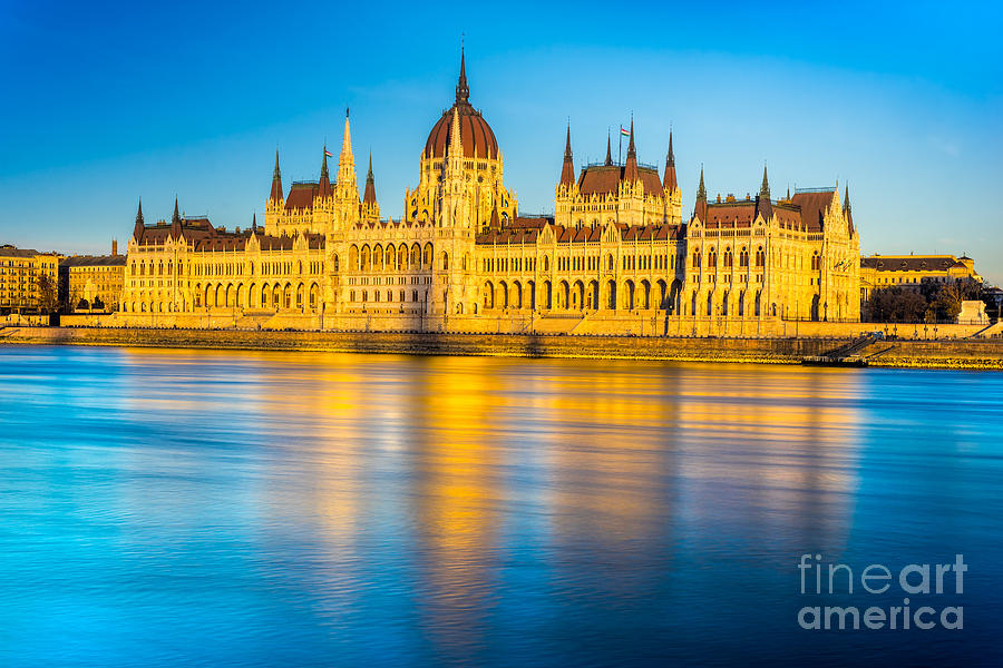 Budapest parliament - Hungary #3 Photograph by Luciano Mortula