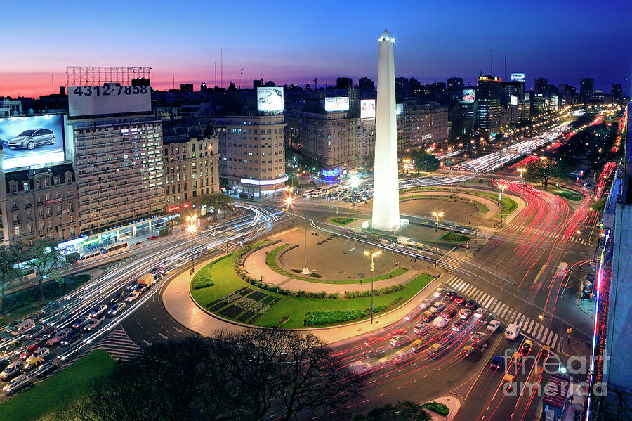 Buenos Aires Obelisk #3 Photograph by Bernardo Galmarini