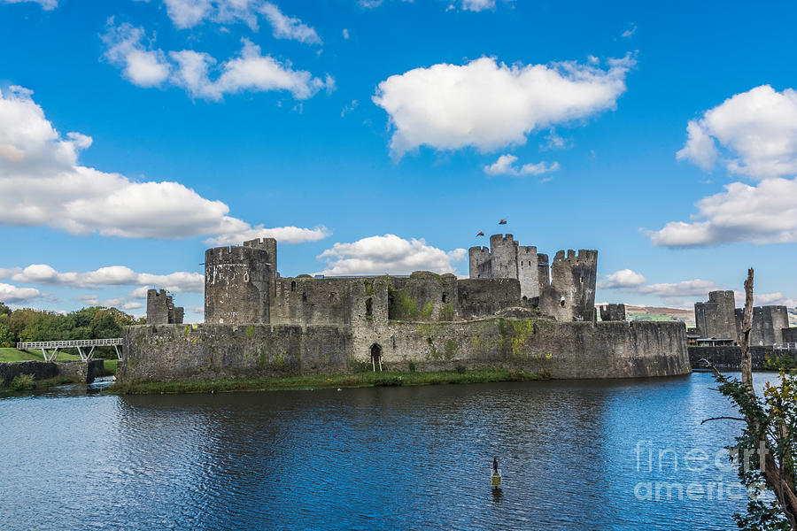 Caerphilly Castle 2 #3 Photograph by Steve Purnell