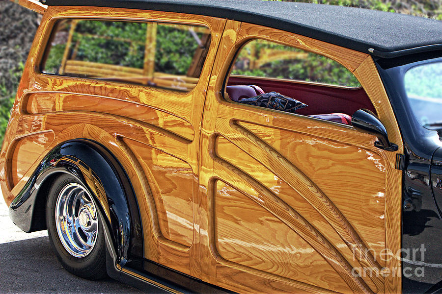 California Woodie #3 Photograph by Waterdancer 