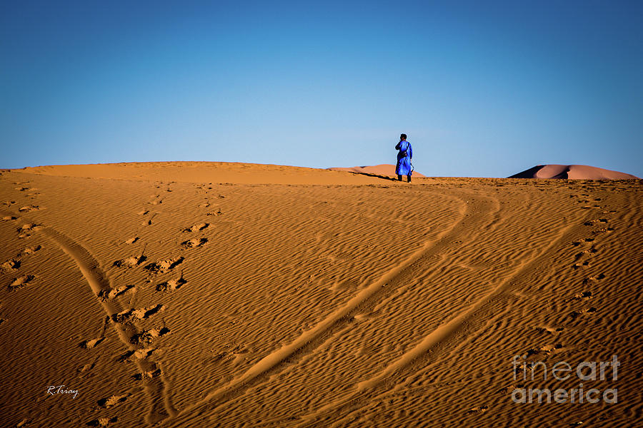 Tracks In the Sahara Photograph by Rene Triay FineArt Photos