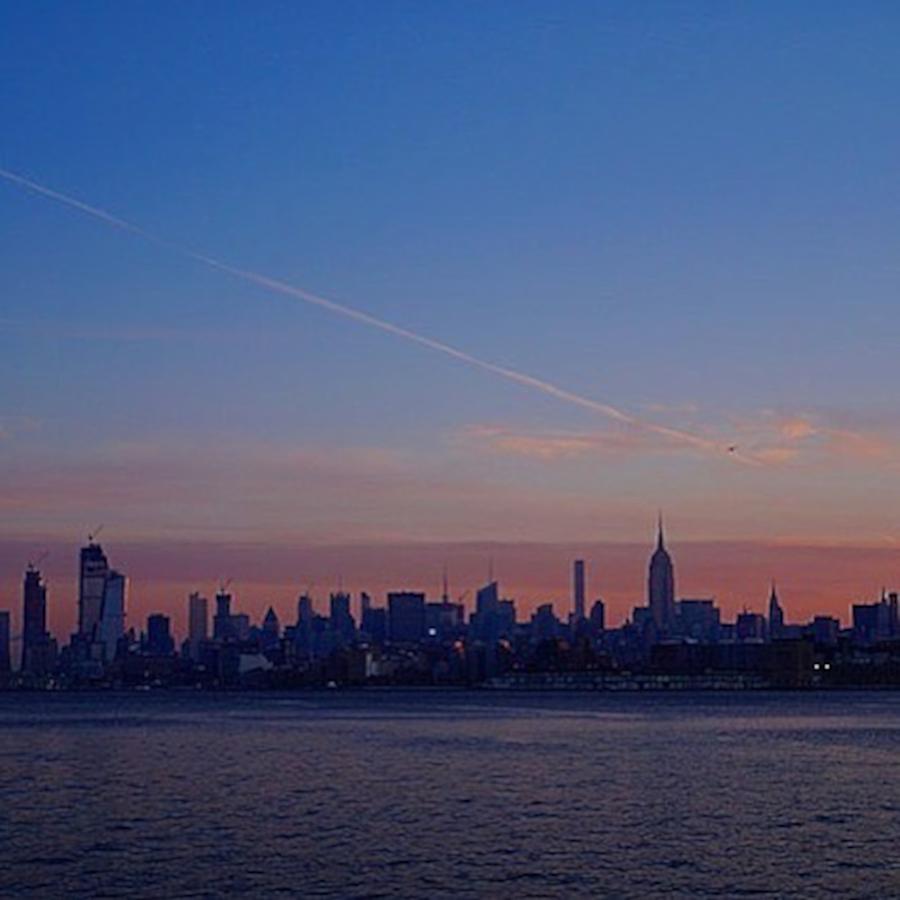 Newyork Photograph - Candy Floss Sunrise Over Nyc #3 by Picture This Photography