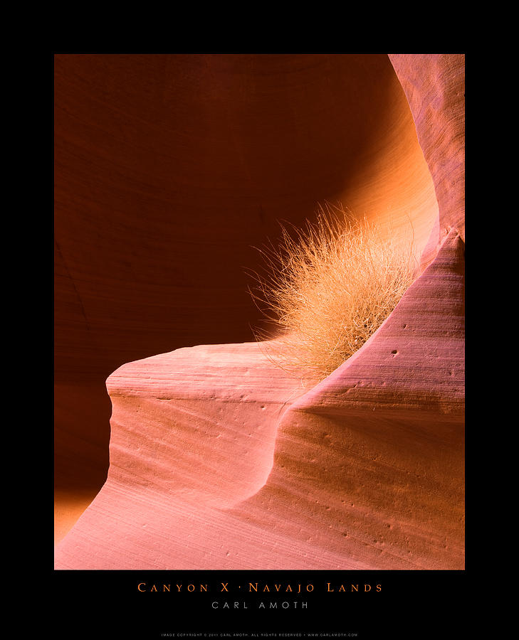 Canyon X - Navajo Lands #3 Photograph by Carl Amoth