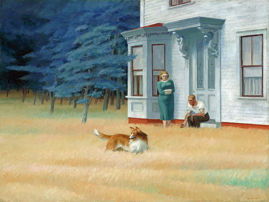 Cape Cod Evening #3 Painting by Edward Hopper