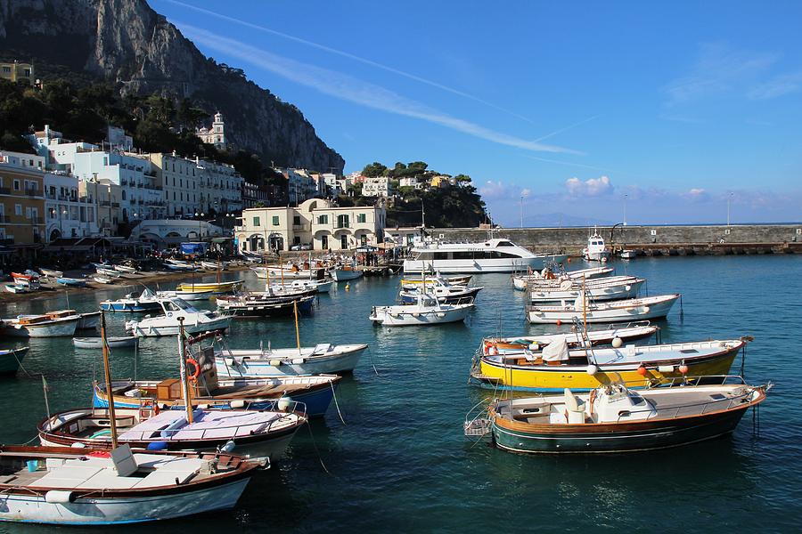 Capri #5 Photograph by Donn Ingemie