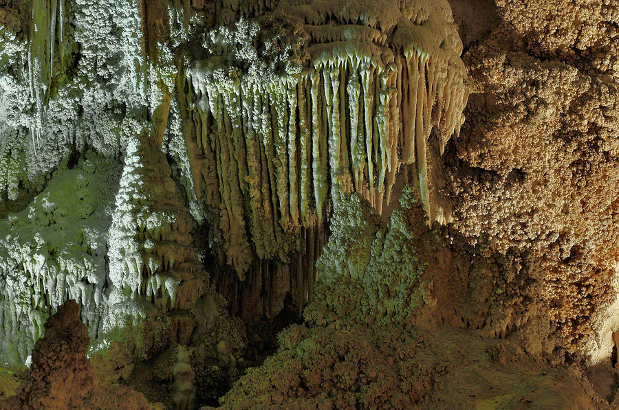 Carlsbad Caverns Detail #3 Photograph by Stephen Vecchiotti