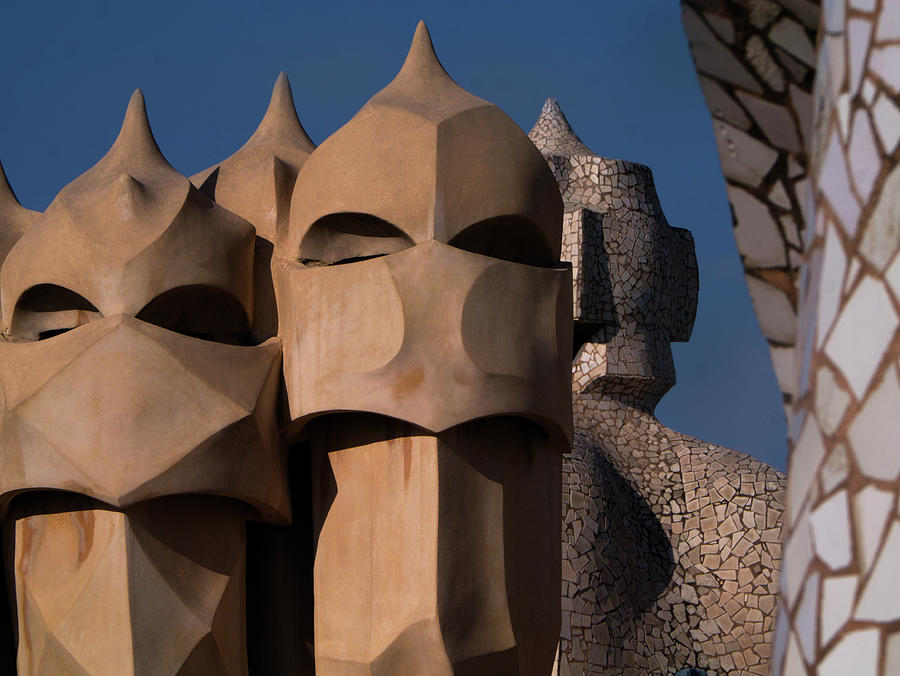 Casa Mila Gaudi Photograph by Jerry Daniel