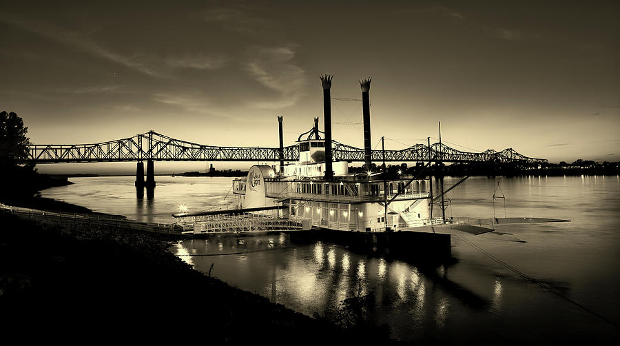 Casino Boat On The Mississippi #3 Photograph by Mountain Dreams
