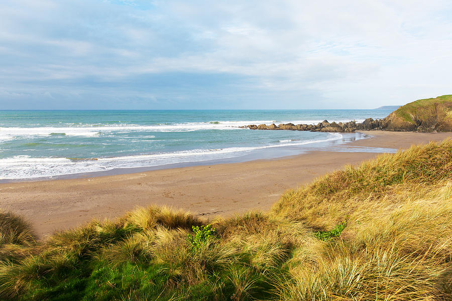 Challaborough Beach South Devon England Uk Popular For Surfing Near