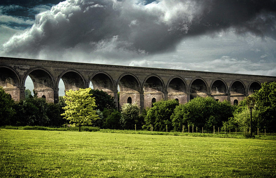 Train Photograph - Chappel Viaduct #3 by Martin Newman