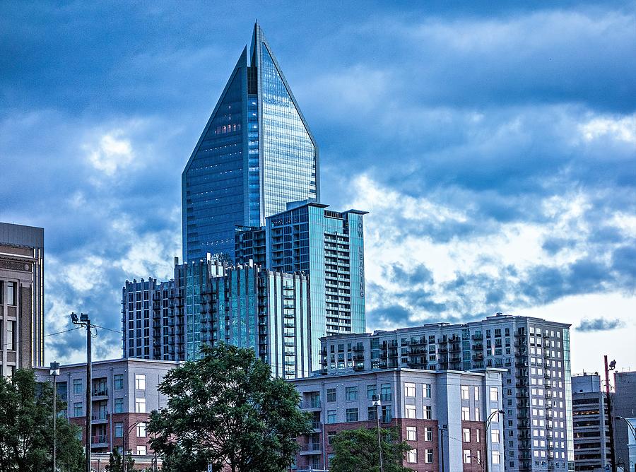 Charlotte North Carolina City Skyline #3 Photograph by Alex Grichenko